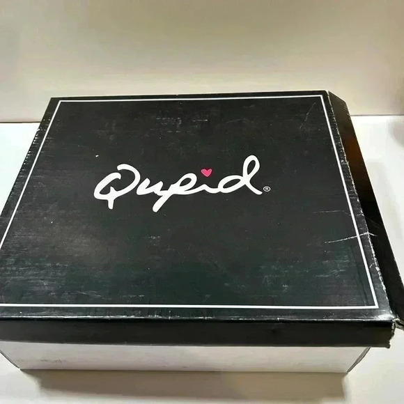 NIB!Qupid-Suede Khaki/Army Green Suede Back Zipper Peak a Boo Toe & Sides SZ 9 - Picture 11 of 11